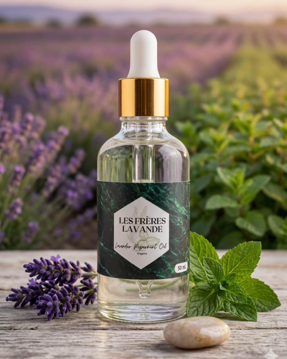 Lavender and Peppermint oil