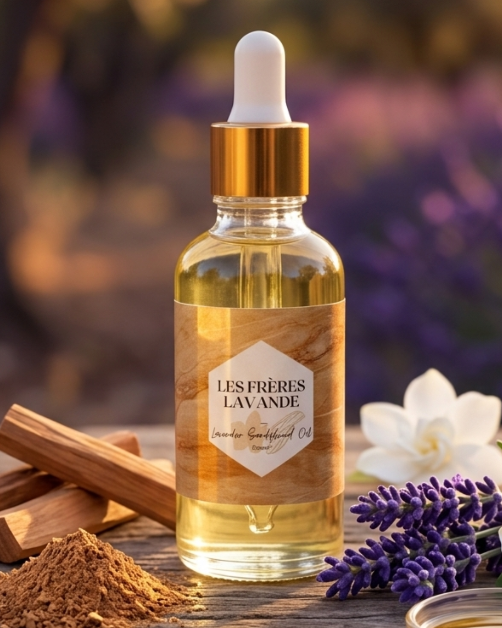 Lavender and Sandalwood oil