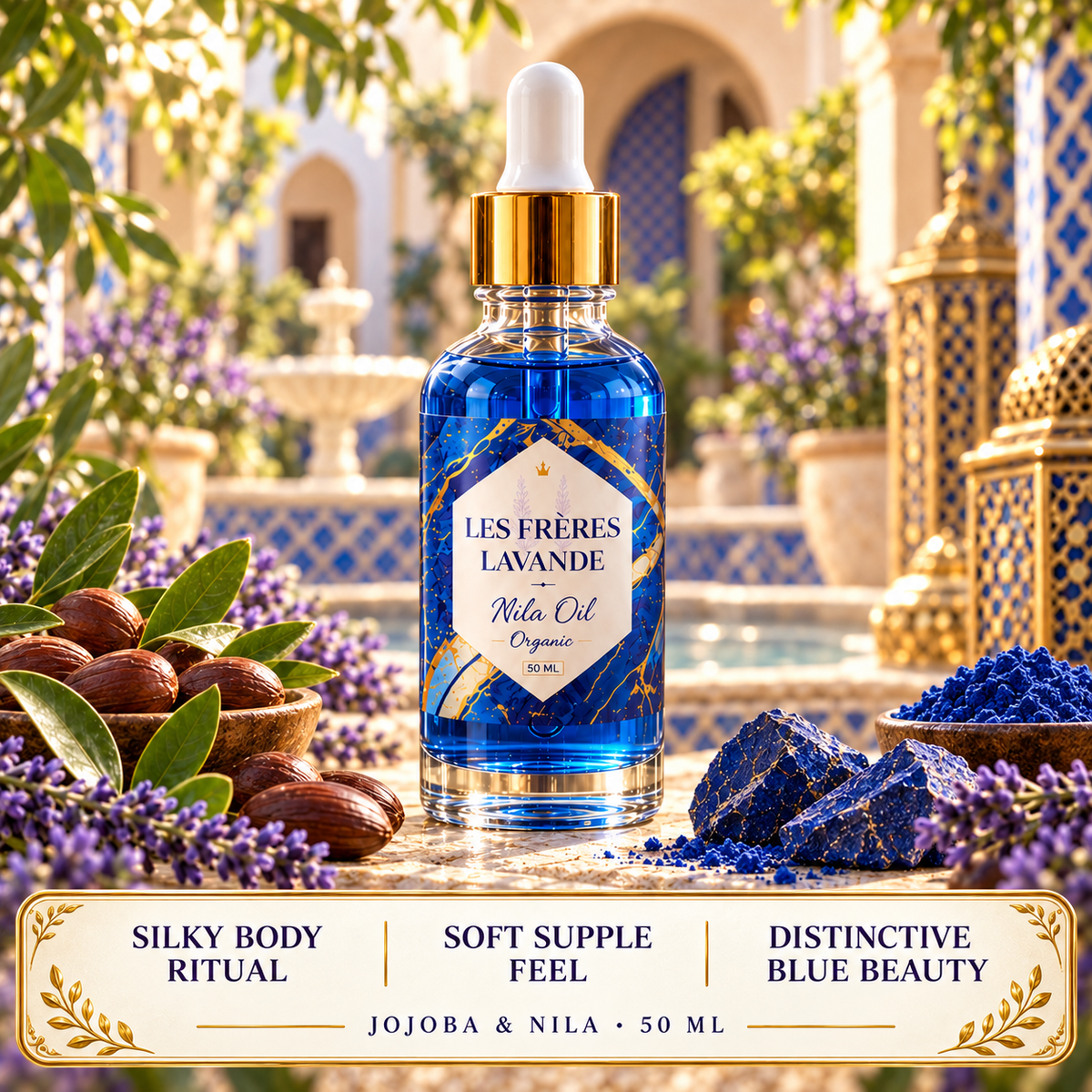 Jojoba & Moroccan Nila Body Oil – 50 ml
