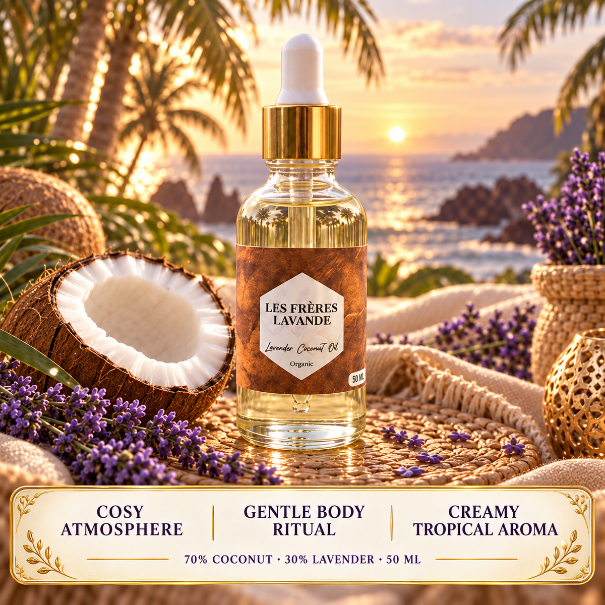 Lavender & Coconut Oil – 50 ml