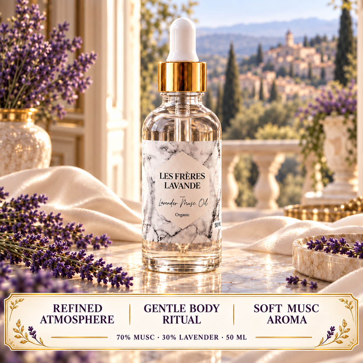 Lavender & Musc Oil – 50 ml