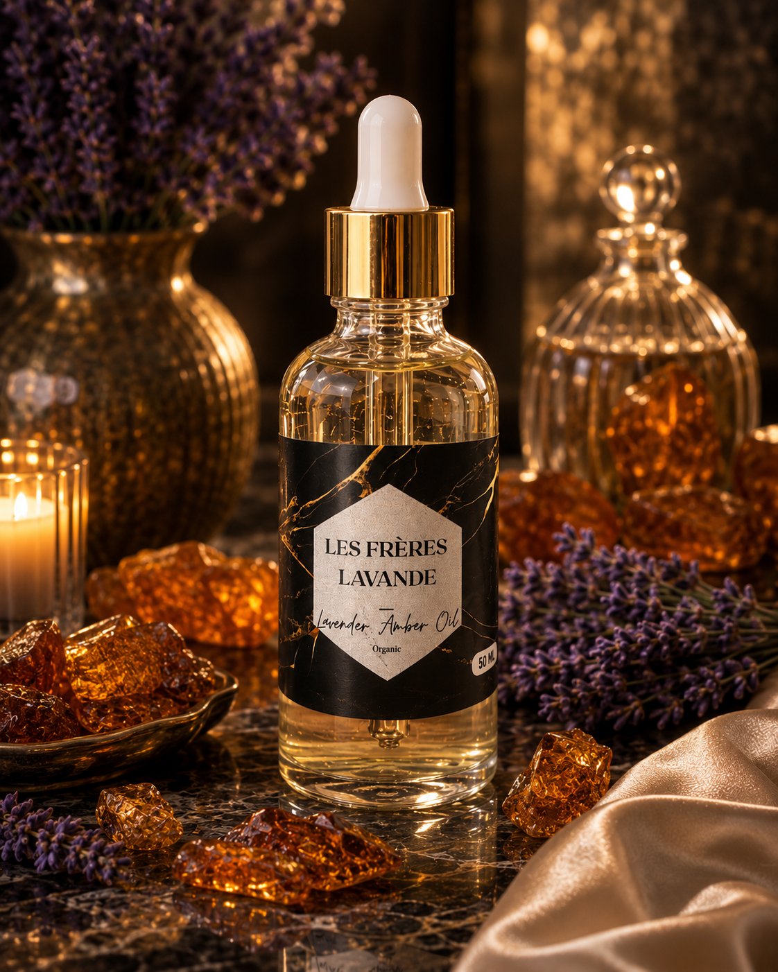 Lavender and Amber